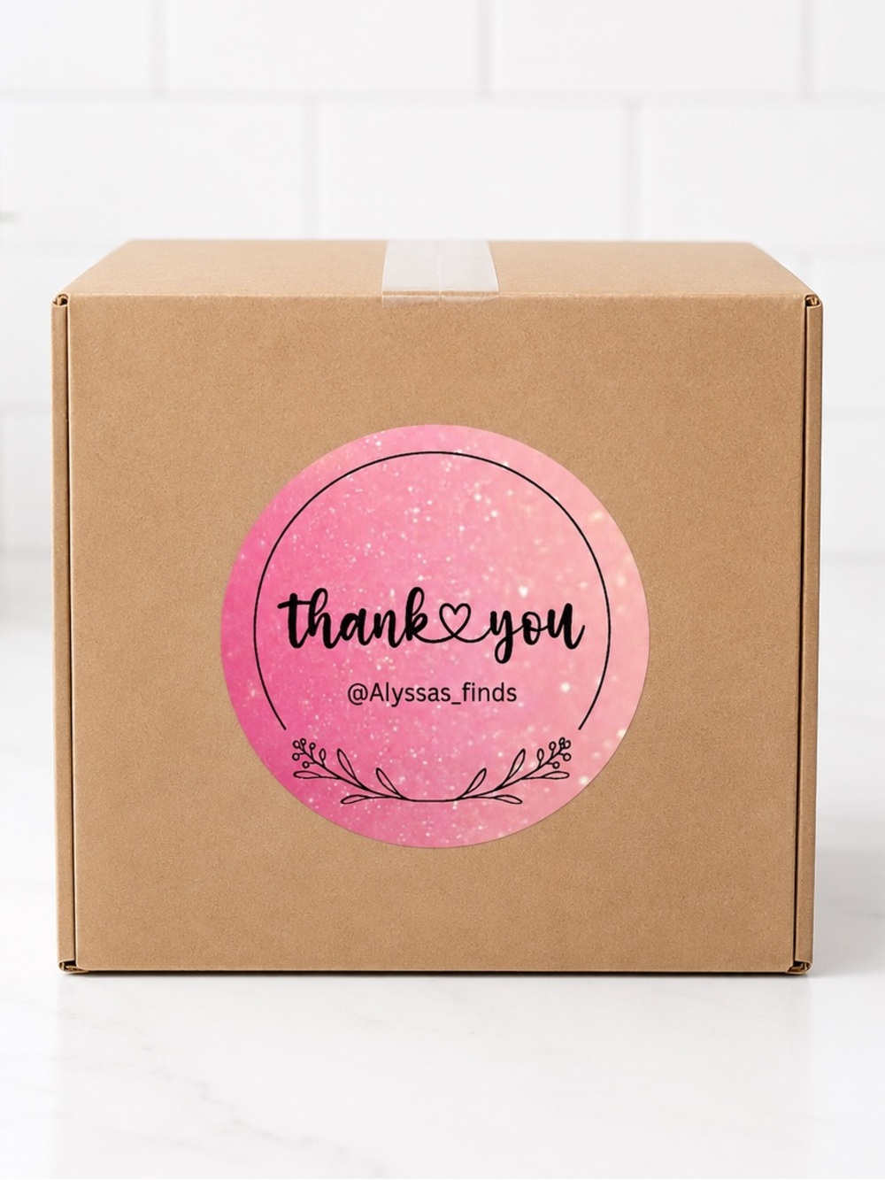 @alyssa_finds Customized Stickers-100ct.